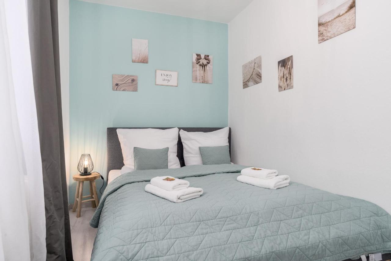 Immo-Vision - Natur Design Apartments, Parkplatz, Kueche Calberlah Luaran gambar