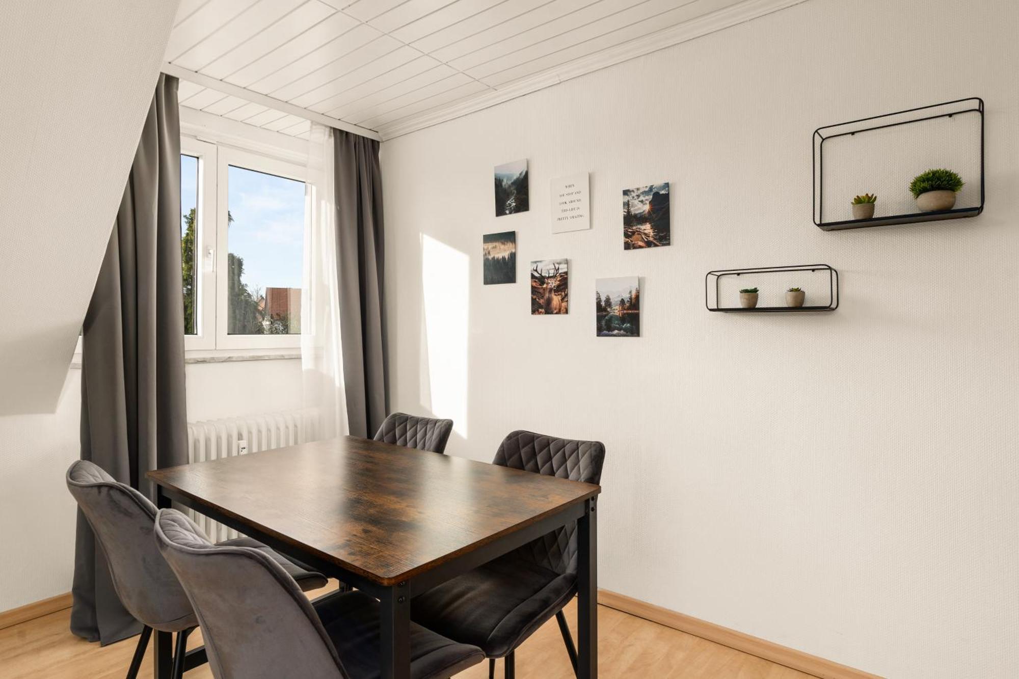 Immo-Vision - Natur Design Apartments, Parkplatz, Kueche Calberlah Luaran gambar