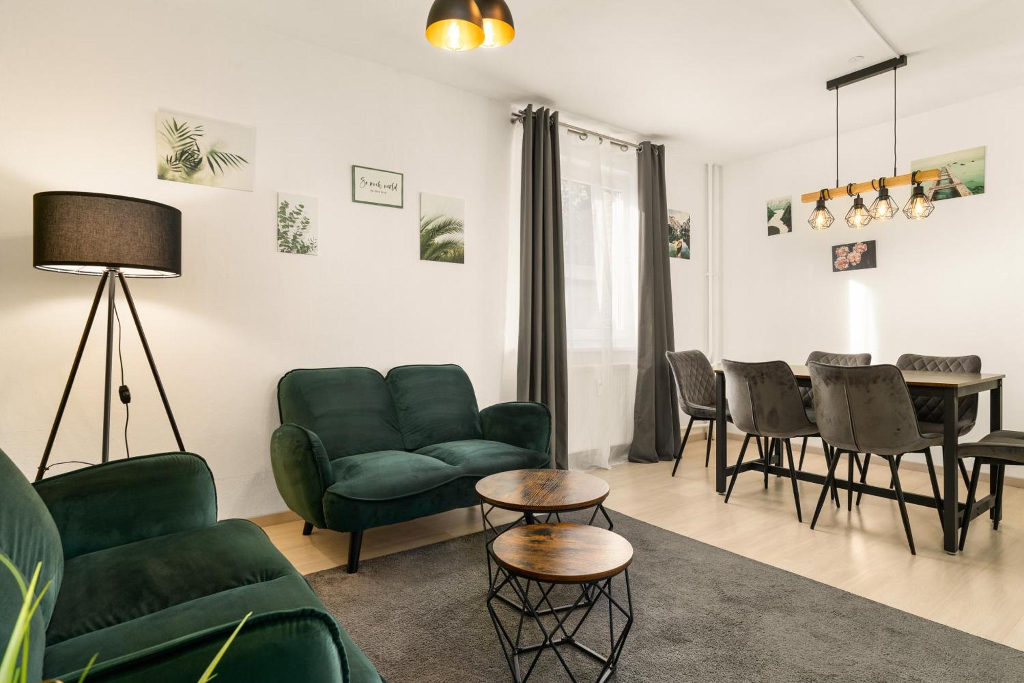 Immo-Vision - Natur Design Apartments, Parkplatz, Kueche Calberlah Luaran gambar
