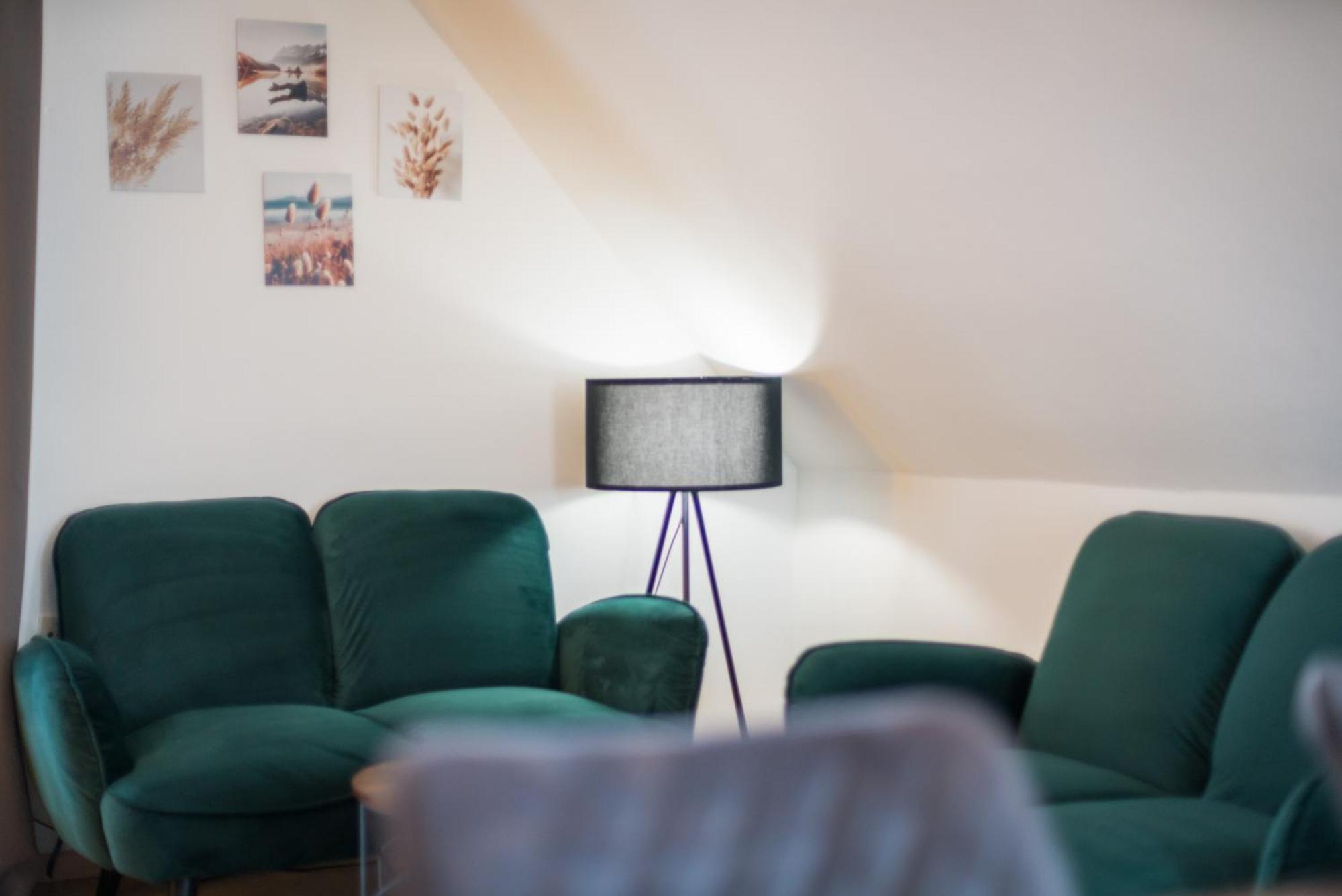 Immo-Vision - Natur Design Apartments, Parkplatz, Kueche Calberlah Luaran gambar