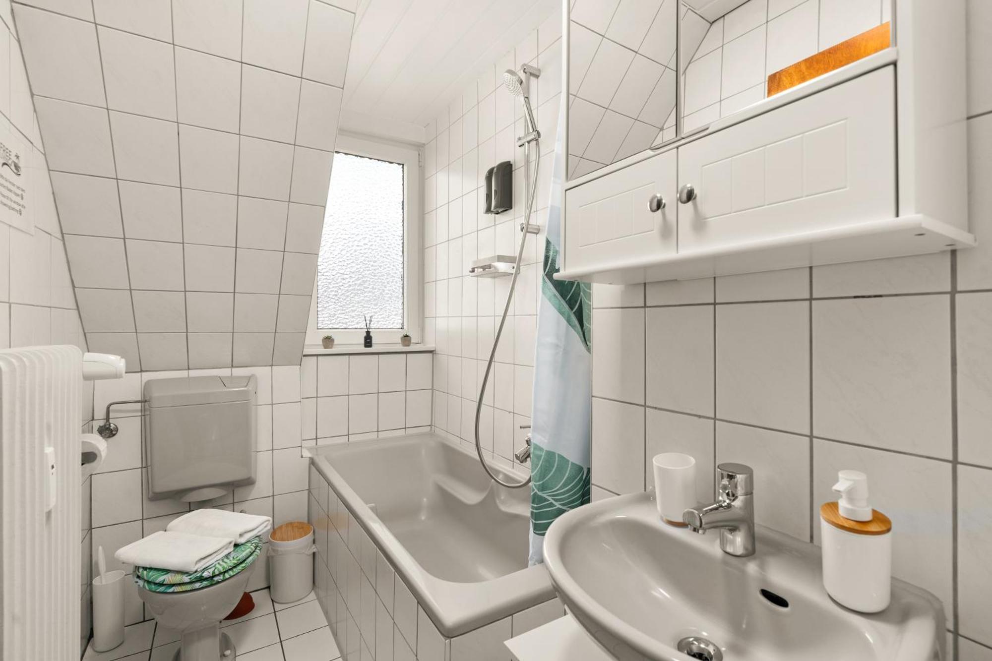 Immo-Vision - Natur Design Apartments, Parkplatz, Kueche Calberlah Luaran gambar